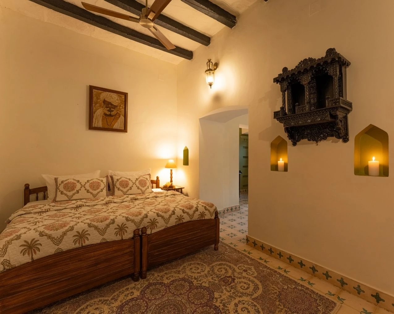 Pratap, a heritage room in the King’s Court at Fort Unchagaon