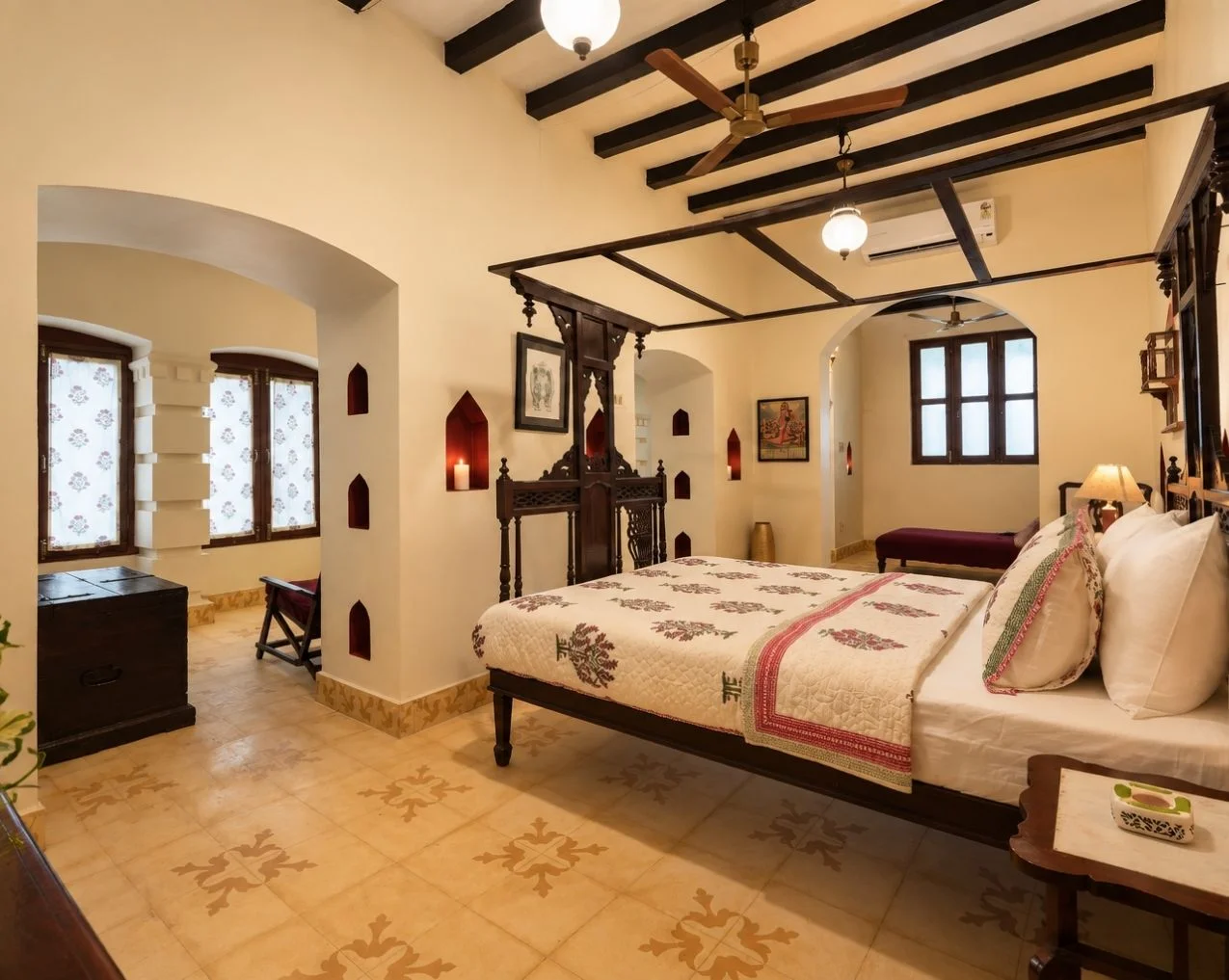 Saahas, a heritage room in the King’s Court at Fort Unchagaon