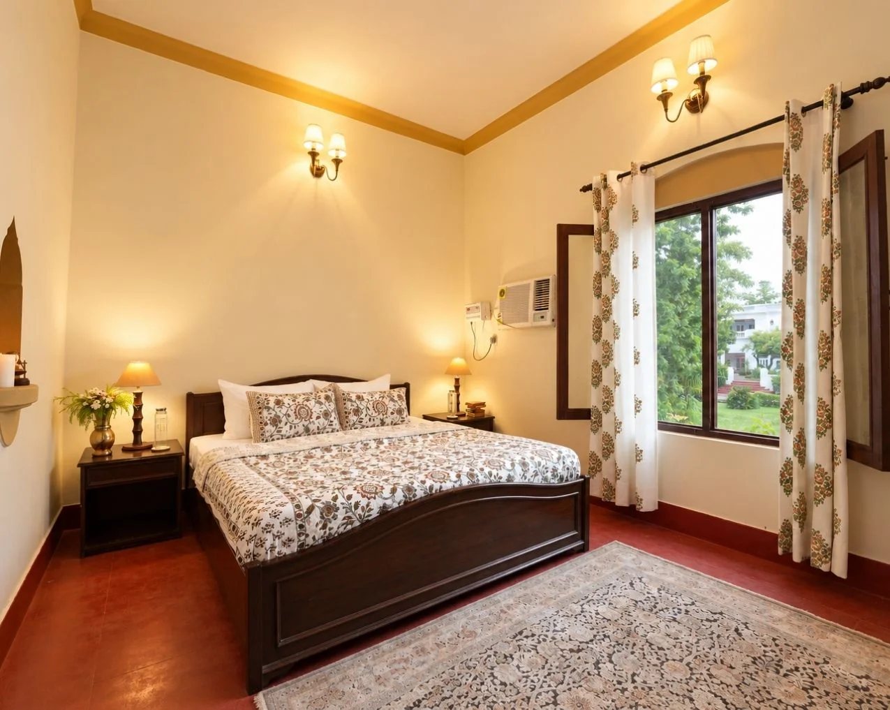 Satya, a heritage room in the King’s Court at Fort Unchagaon