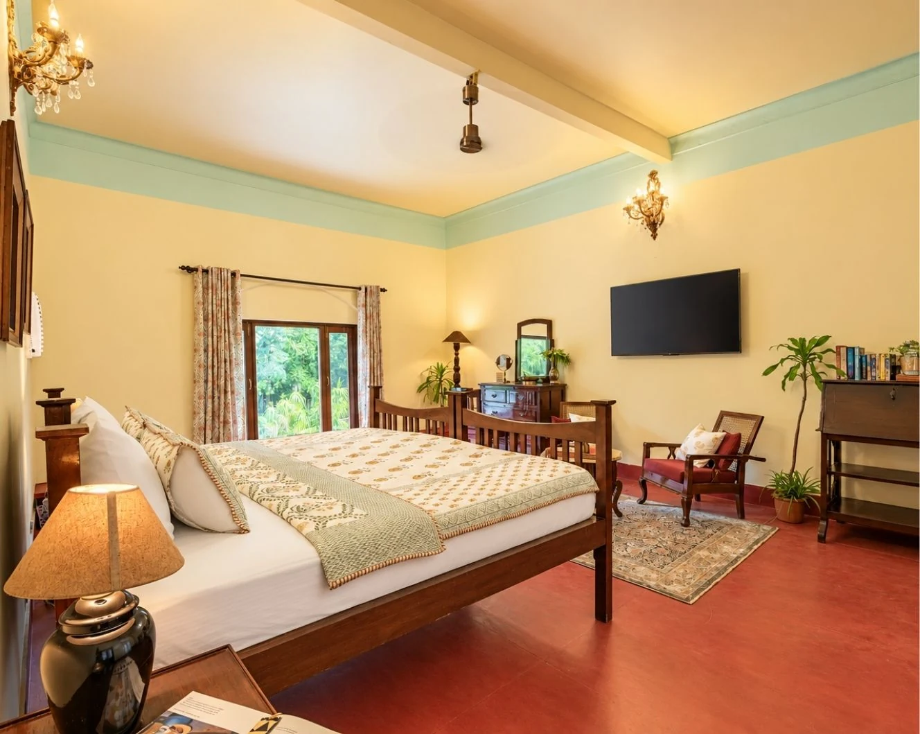 Veer, a heritage room in the King’s Court at Fort Unchagaon